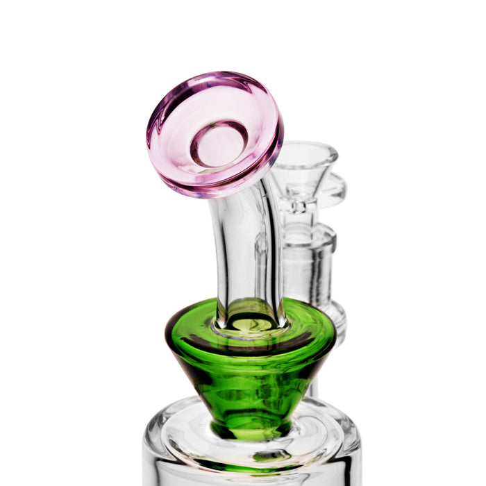 W_Clear Inline Water Pipe 7.5"