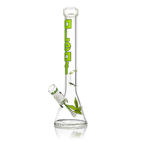 18" aLeaf® Spec Head 9MM Beaker Water Pipe