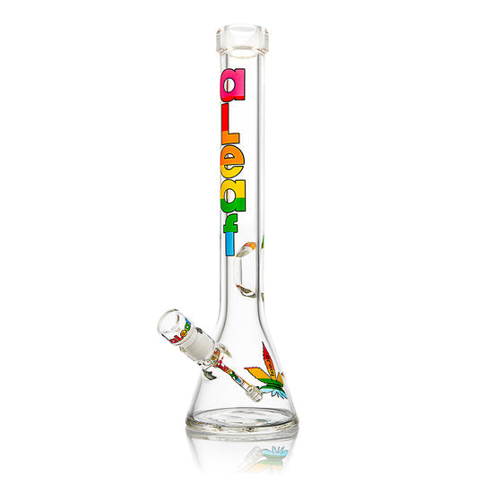 18" aLeaf® Spec Head 9MM Beaker Water Pipe