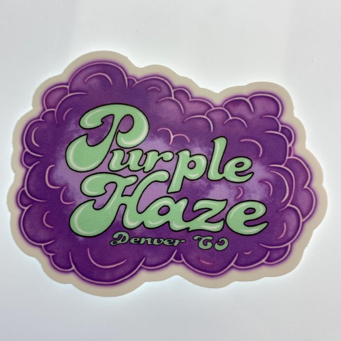 Purple Haze x Beyond Grasp Sticker - "Purple Cloud"