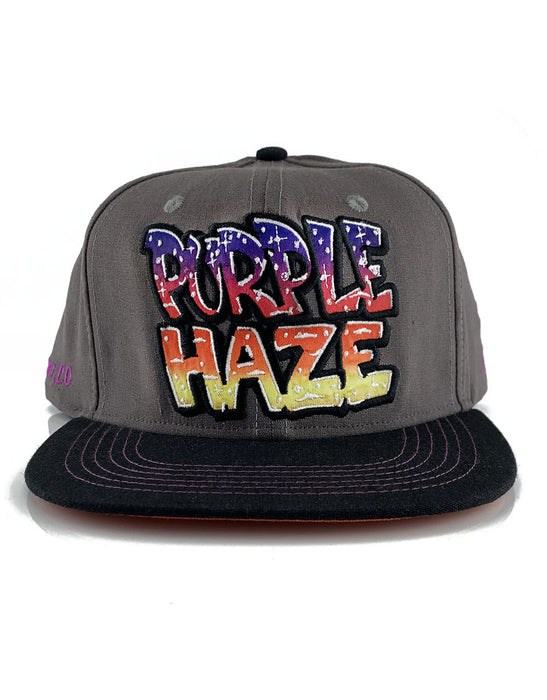 Grassroots Purple Haze Snapback Hat
