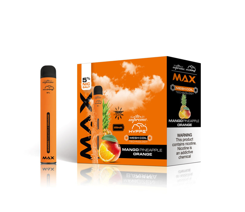 Hyppe MAX Disposable Vape (5% Nic Salt)