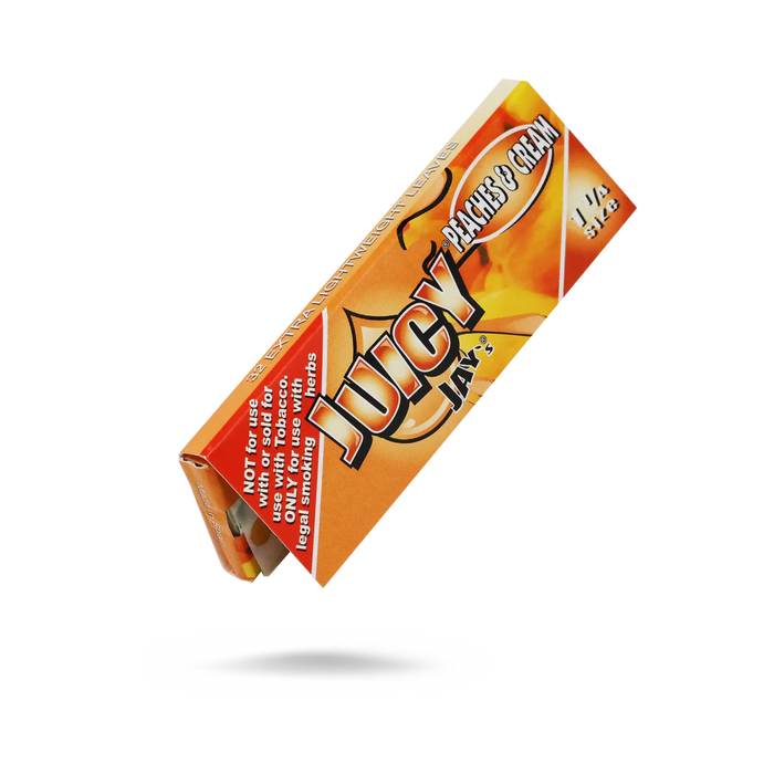 Juicy Jay's - 1 ¼" Peaches & Cream Rolling Papers