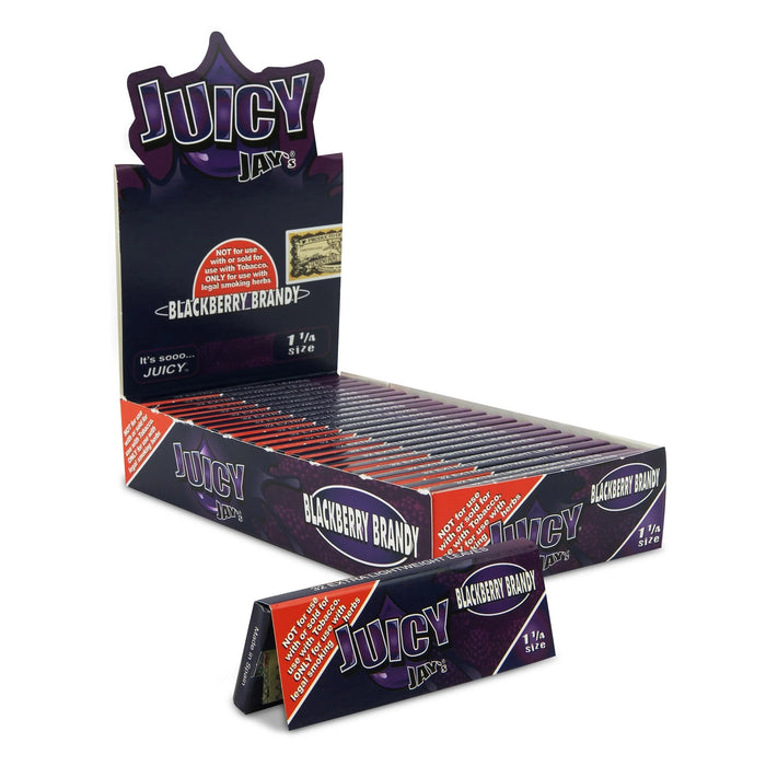 Juicy Jay's - 1 ¼" Blackberry Brandy Rolling Papers