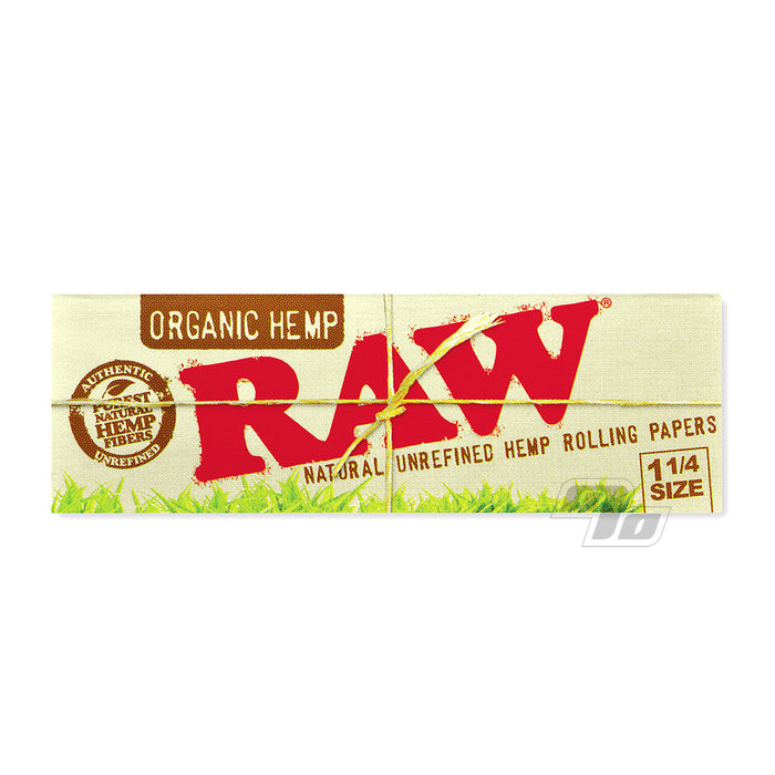 RAW Organic Hemp 1¼" Rolling Papers